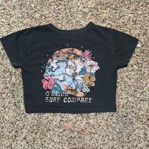 dark grey o’neill crop top